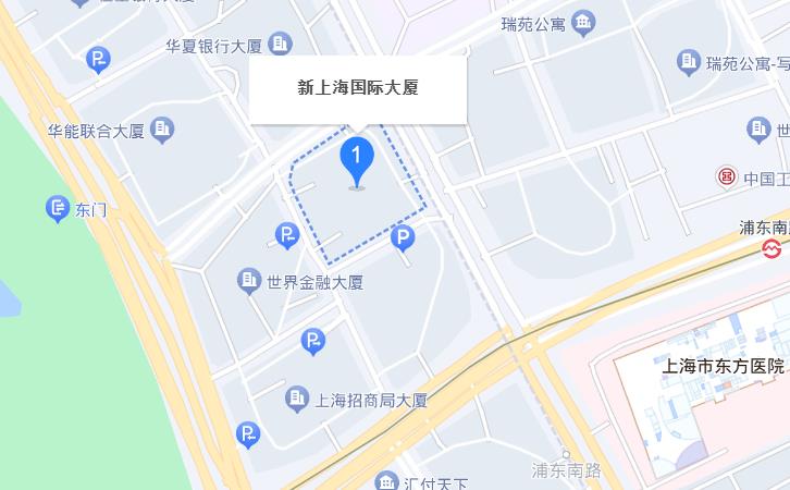 新上海国际大厦地图